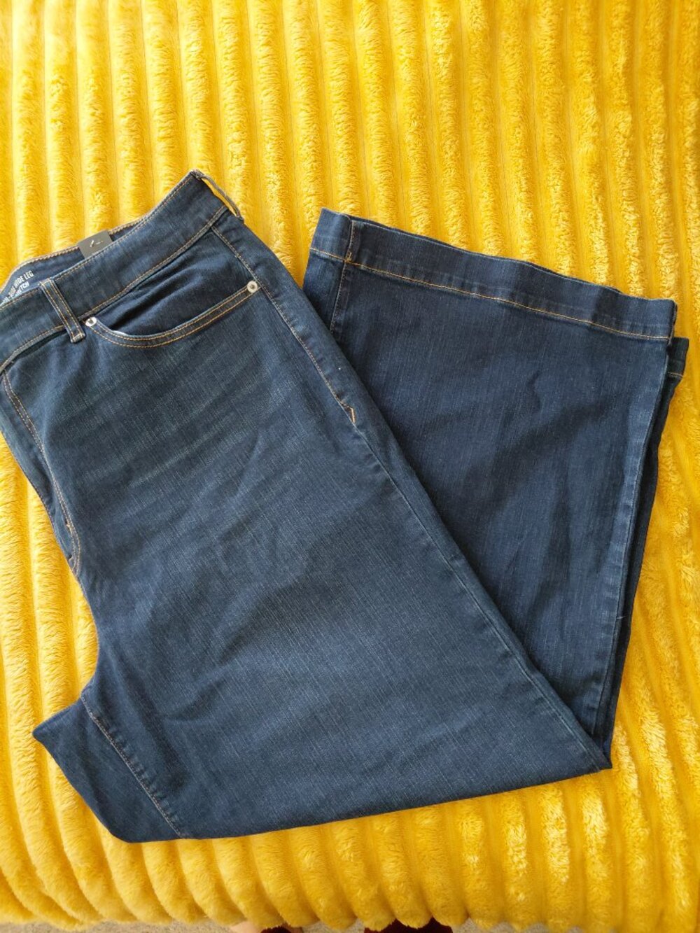 Torrid High-Rise Wide Leg 5 Pocket Jean (Making Waves color)- Size 20 Short